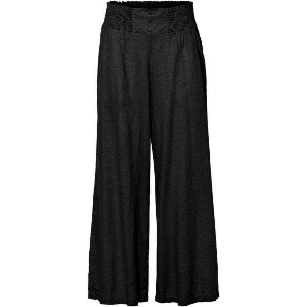 

Женские осенние повседневные свободные брюки Oak Button Casual XXL чёрный