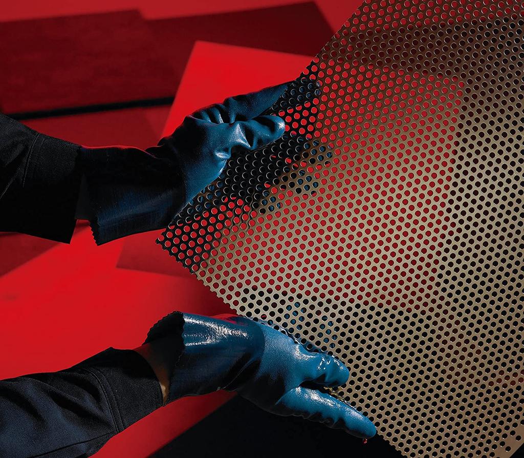 SHOWA/Nitrile Rubber Gloves Nitrove [10 pairs]/Item No.750 Size L