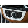 Fit For BMW 5 Series G30 2018- ABS Silver Function Control Button Frame Trim