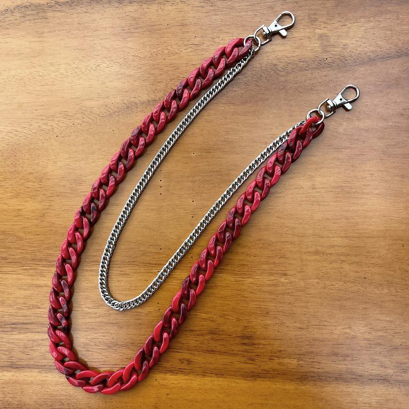 Unisex Hipster Personality Chain Keychain Accessory for Jeans - Fashionable Clothing Detail for E Girls And Boys