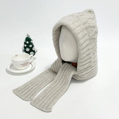 Women's Casual Twisted Balaclava Muffler Beanie