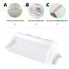 4Pcs Magnetic Adjustable Vent Covers Easy Installation Clear Adjustable Floor Vent Deflector Outlet Air Vent Diverter