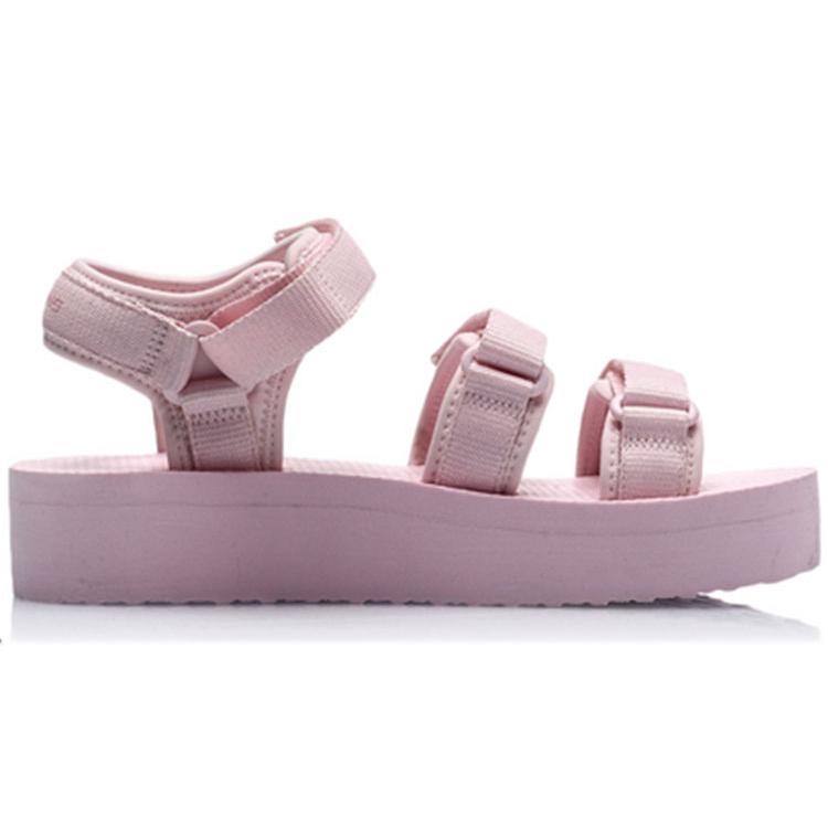 Li Ning Beach Sandals Women's Light Pink AGUP008-3