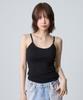 UNKNOWN PLANET Lace Sleeveless Top Black