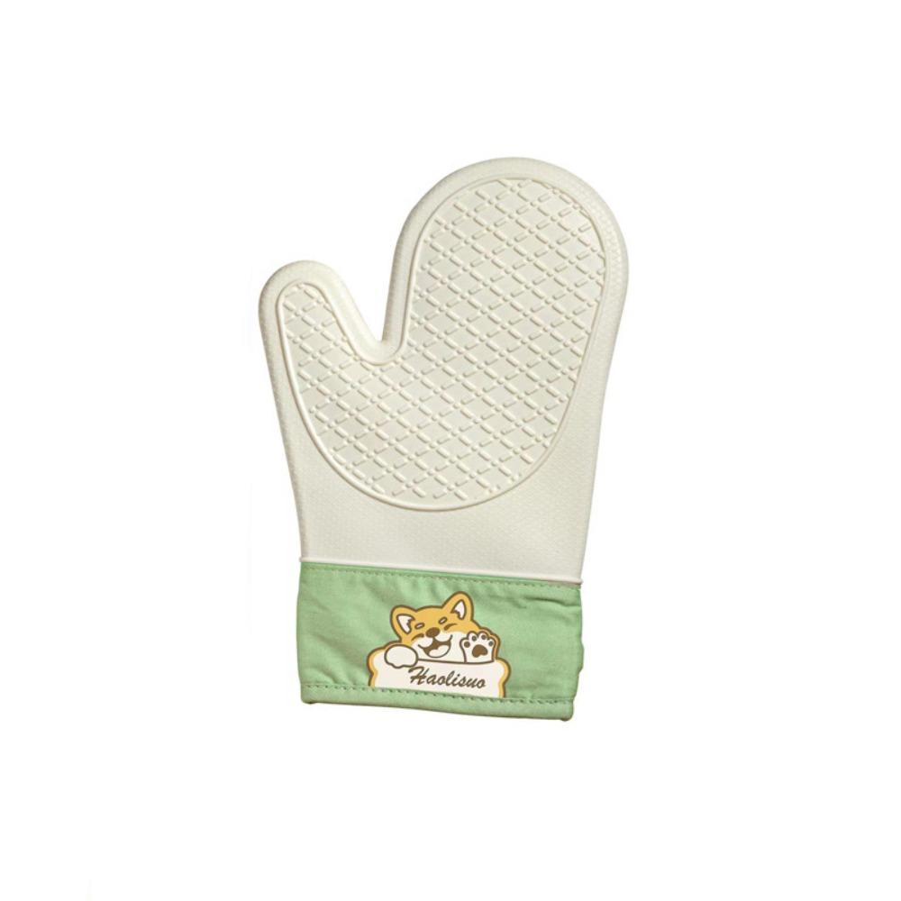 2pcs Non-Slip Oven Gloves Thickened Baking Mitts Special Tool Kitchen Hand Clamps  Kitchen