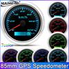 85mm GPS Speedometer 120km/h Speed Gauge + GPS Antenna Odometer ATV UTV Motorcycle Car Truck Boat Yacht 9-32V 7 Colors Backlight