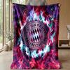 FC Bayern München Weiche Flanell Fleece Decke Leicht Gemütlich Warm Überwurfdecke Für Sofa Bett Heimdeko