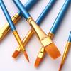10Pcs Watercolor Gouache Painting Brushes Soft Nylon Hair Pens Art Supplies