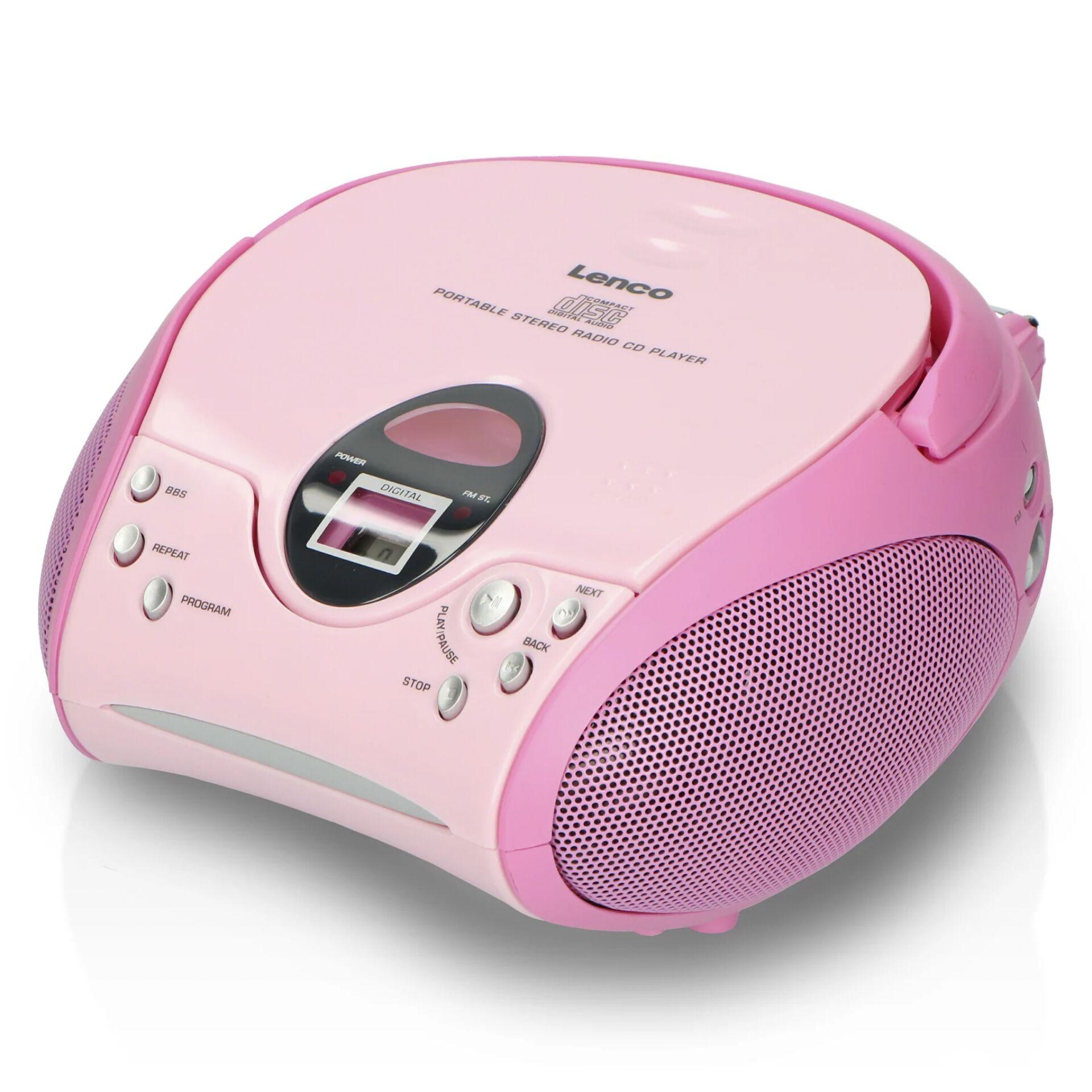 Lenco Ukw-Radio M.cd Scd-24 Pink Scd-24 Pink - Bild 6