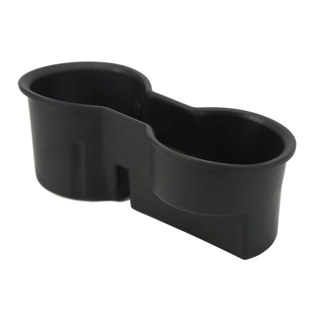 Center Console Cup Holder TPE Panel Frame Storage Cup Holder Replacement for Tesla Model 3 Model Y