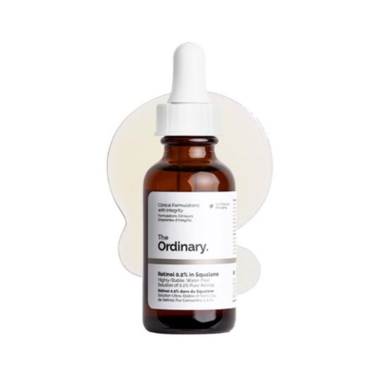 The Ordinary Retinol Zero Point Two Percent in Squalane Anti Aging Smoothing Serum 30ml