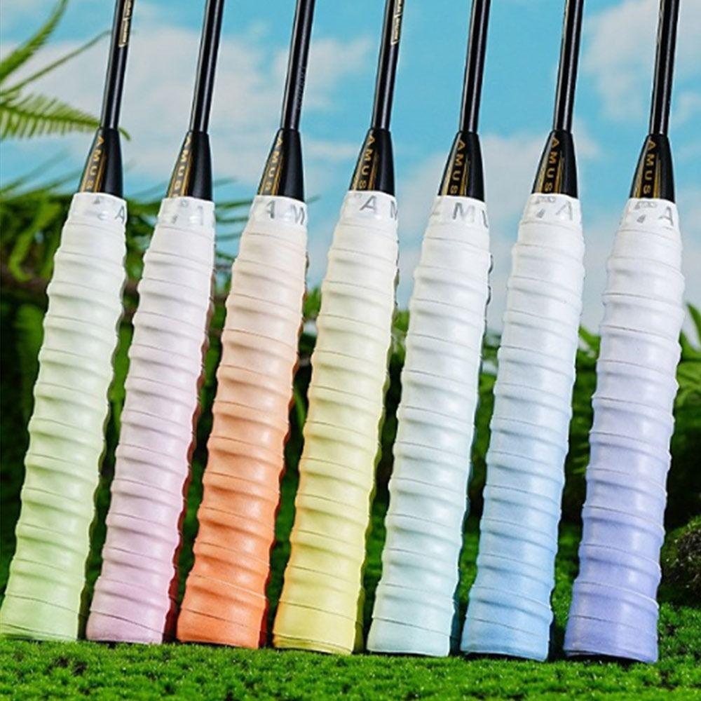Gradient Color Fishing Rods Band Anti-slip Tennis Racket Grip Tape Outdoor Sports