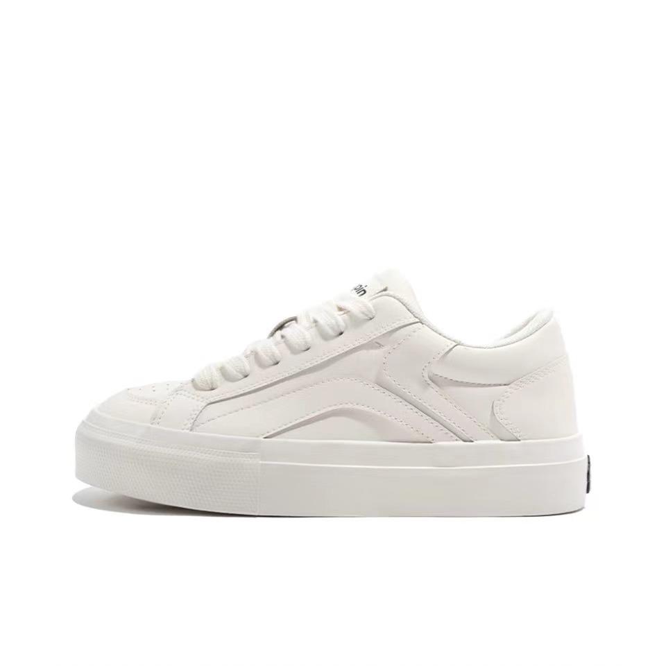 

Original dopamine thick baseplate shoes women s 20255 spring versatile heightening breathable fashion ins tide casual shoes 40 белый