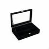 Compact Watch Storage Box with Clear Lid Safeguarding 6-Slot Organizer