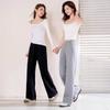 Autumn and Winter New Modal Wide-leg Pants Women's Straight Vertical Sense High Sense Loose Sports Fitness Yoga Pants Mopping Pants