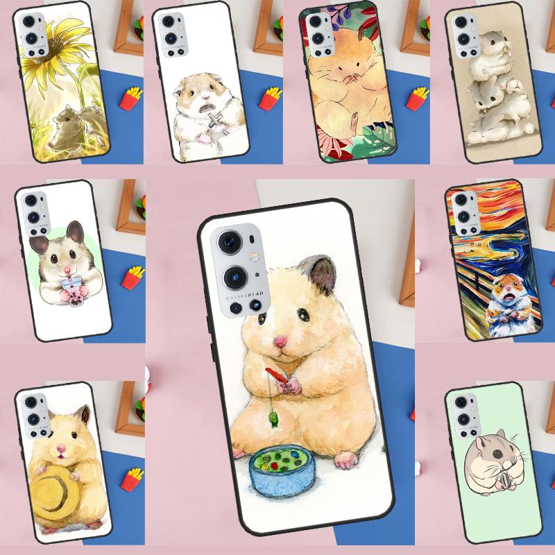 Hamster Art Funda For OnePlus 13 13R 12 12R 11 10 Pro 8T 10T OnePlus Nord 4 CE 2 3 Lite N10 N20 N30 Case