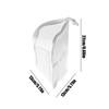 Toothbrush Pouch Stand Up Storage Pouch Waterproof Travel Toiletry Bag with Toothbrush Holder for Women Pen Bathroom Hotel