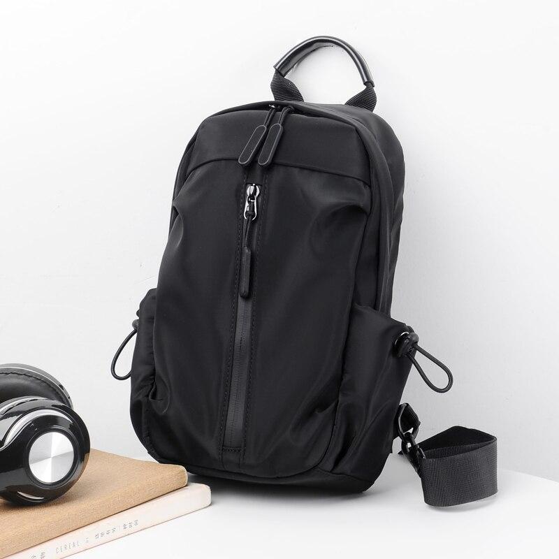 Pánská trendy módní taška na prsa Muži a ženy Univerzální venkovní voděodolná taška přes rameno přes rameno