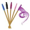 50Pcs Disposable Mascara Wands Eyelash Brushes Applicator Makeup Tool Portable