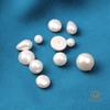 DIY Handmade Half-Drilled Shell Pearl Beads for Earrings and Pendants