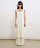 General Idea Temperature Cut Cool U-Neck Maxi Knit Dress [Ivory] / Gf2Lop512