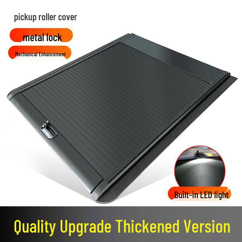 Dodge Ram Tailgate Roller Cover - Electric/Manual Push-Pull Flat Bed Accessory for Pickup Truck Modification