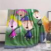 Ben and Holly Flannel Blanket, High quality Comfortable for All Seasons, Home Decor, Warmth and Comfort