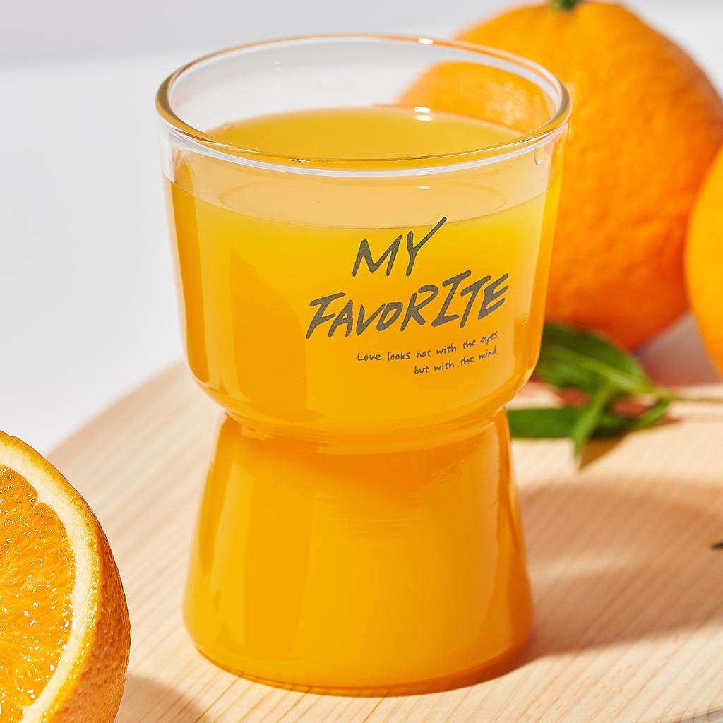 LASSIETTE Můj oblíbený skleněný hrnek (350 ml, 450 ml) Nádobí zelené