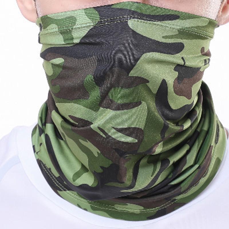 Sports Magic Bandana Riding Mask Full Face 2025 New Outdoor Ice Silk Sun Protection Bib Spring and Summer Motorcycle Neck Cover