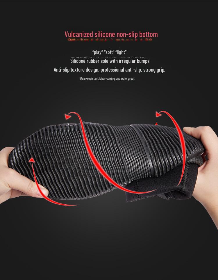 Botas de Buceo DIVE&SAIL de 5MM de Caña Alta Antideslizantes para Surf y Barranquismo