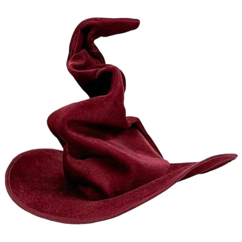 Halloween Wizard Hat Kids Adults Halloween Party Cosplay Costume Decoration Witch Hat Home Yard Cosplay Event