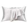 Kumori Silk Pillowcase Grade 6A 100% Pure Silk One-Sided 43x63cm Zippered Hair Care Skin Care Ivory