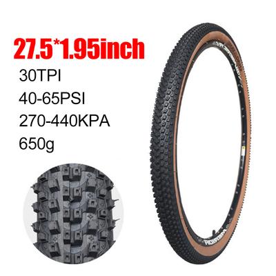 27.5x1.95 Inch Bike Tire MTB Mountain Bike Bicycle Replacement Tire Wheel 30TPI