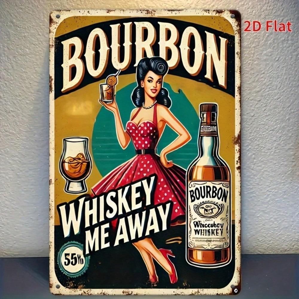 Metal Tin Sign Wall Art Modern Home Decor Retro Poster Plaque