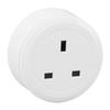 Power Track Socket  13A Removable Surface Mount Plastic  for Home Living Room Kitchen