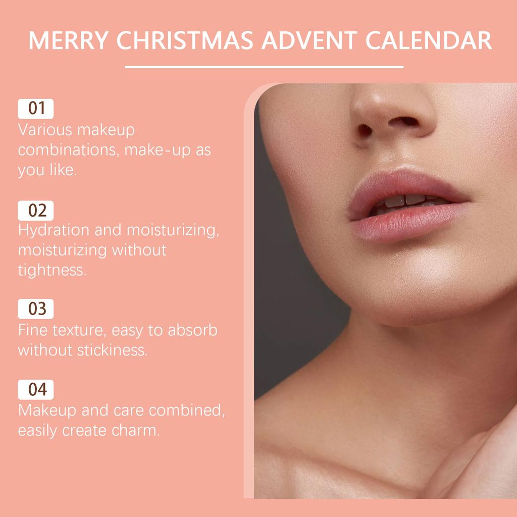 Christmas Beauty Countdown Box: Beauty, Moisturizing And Firming Care Surprise.110ML