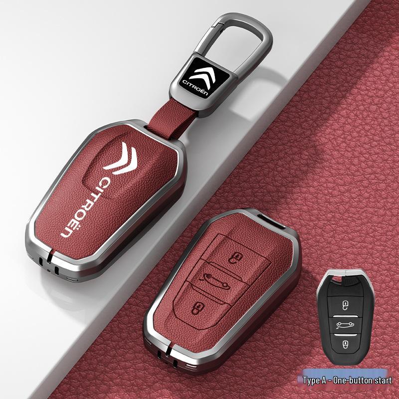 Car Key Cover & Buckle for Citroen C3XR, C4L, Tianyi, C5, C4 Sega, Elysee, C6 Models
