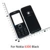 For Nokia 6300 C3 C3-00 C5 C5-00 6303 Battery Back Cover Front Keyboard Housing Case