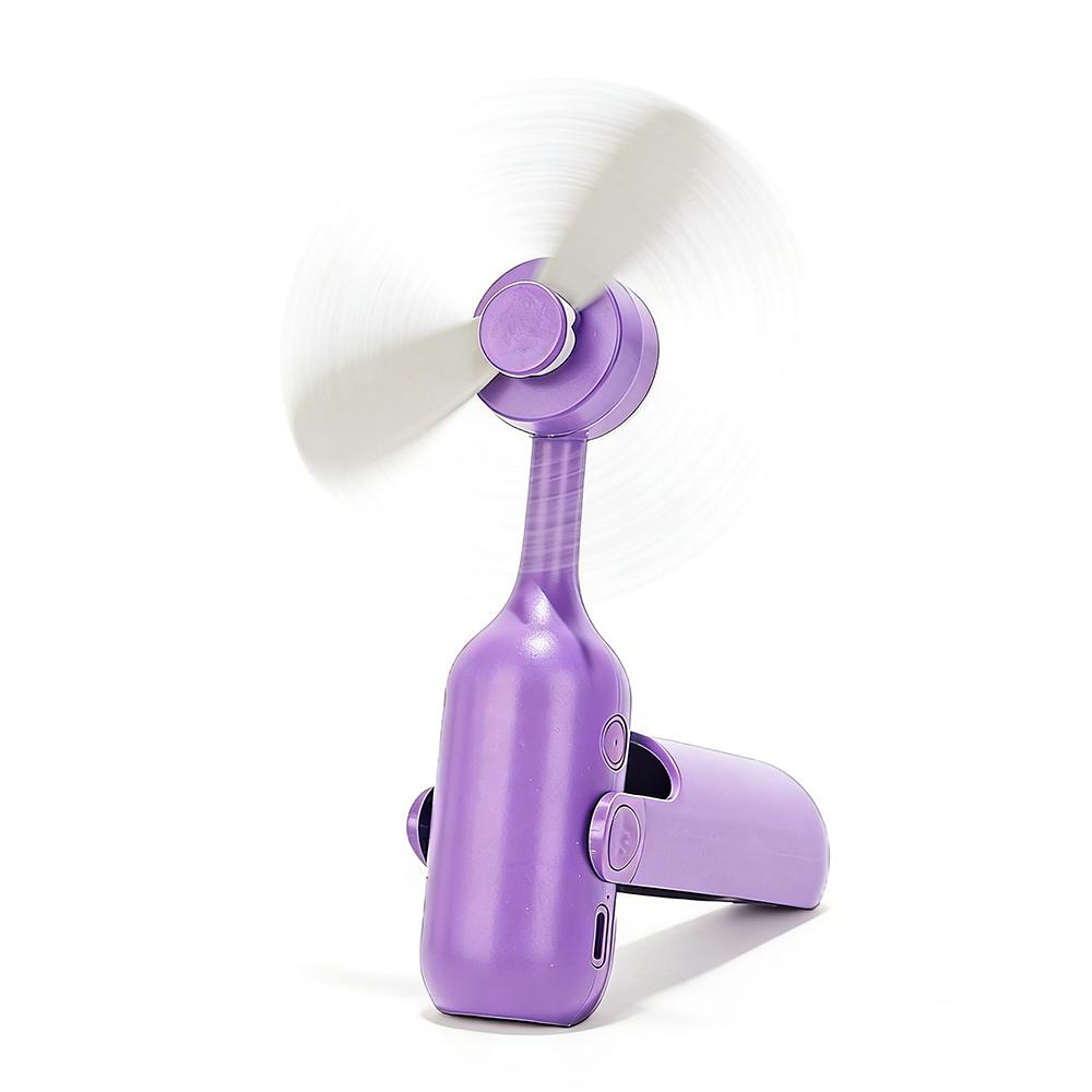 USB Charging Portable Small Fan, Foldable Handheld Eyelash Fan, Portable Mini Fan, Suitable for Office, Outdoor and Travel