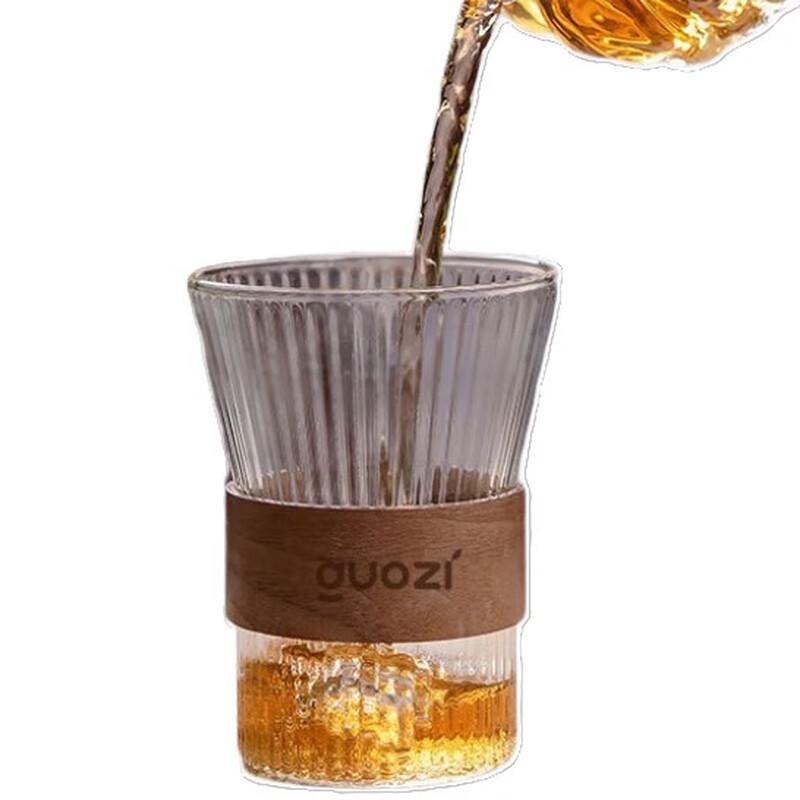 

Guozi Flowing Light 320ml High Borosilicate Glass Cups (Set of 2)