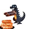 Hot Dog Holder Funny Dinosaur Shape Hot Dog Rack Reusable Barbecue Skewers Funny Hot Dog Griller Grilling Cookware & Rotisseries
