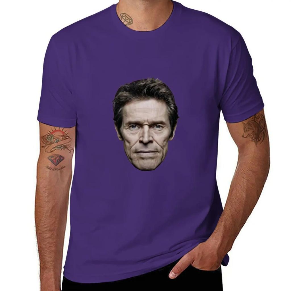 Willem Dafoe Is a British Actor Who Plays Willem Dafoe T-Shirt Customs Cute Clothes Big and Tall T Shirts for Men
