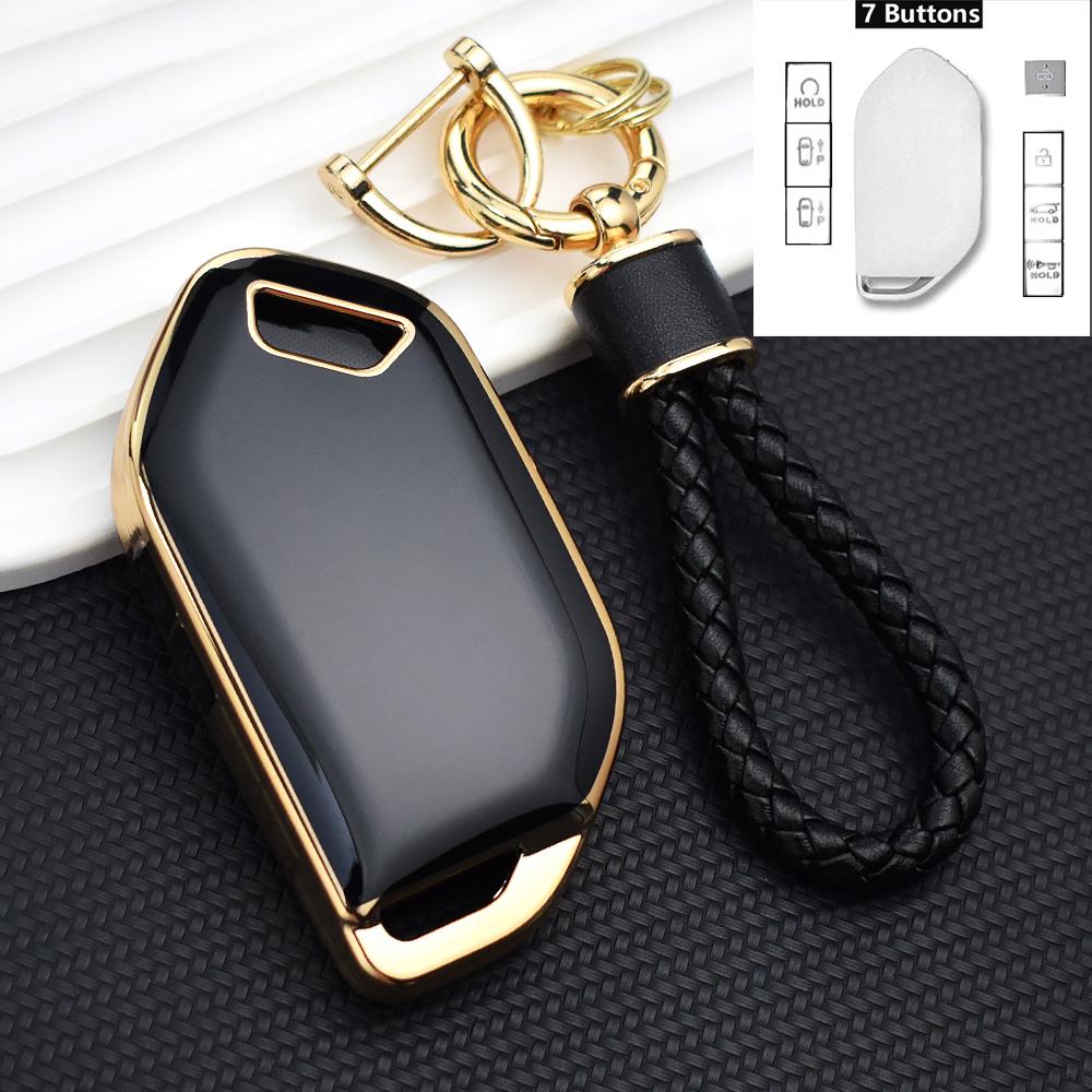 New Key Case for Kia Sorento Morning Ev9 Protector Holder Soft TPU Key Case for Kia Picanto Ev9 Accessories 2024