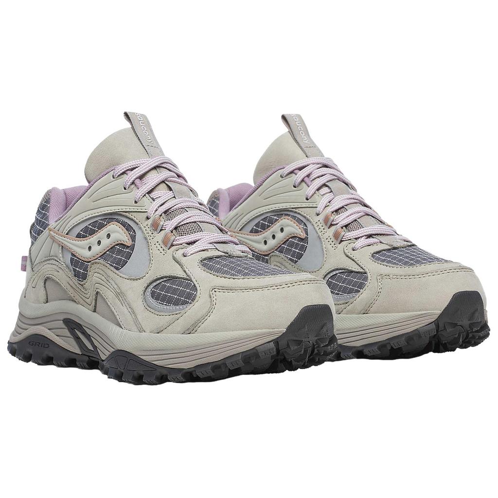SAUCONY Grid Aura X Classic Comfortable Breathable Support Running Shoes Unisex Running Shoes Gray S70924-2
