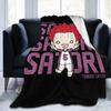 Tendou Shiratorizawa Haikyuu Blanket Coral Fleece Plush Textile Decor   Throw Blanket for Home Travel Bedding Throws