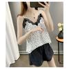 Lace Sleeveless Camisole Women's New Summer Loose Collar Bottoming Top Trendy