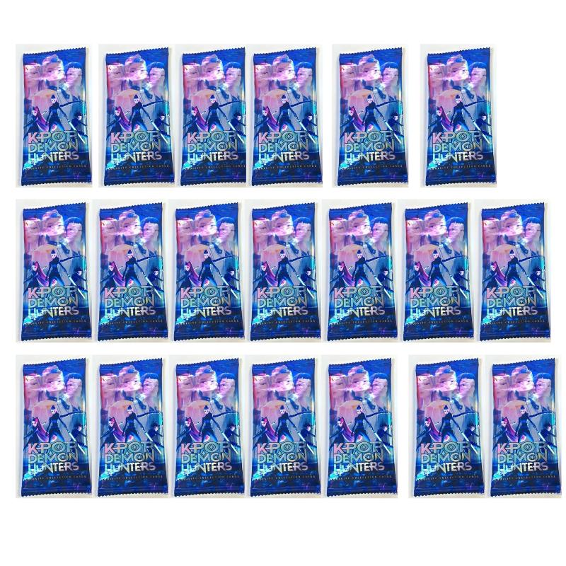 Nové sběratelské karty s anglickou verzí hry Demon Hunters, sběratelské karty s kreslenými hračkami pro děti, sběratelské karty s dětskými hračkami