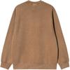 Carhartt WIP Verse Script Sweatshirt Men sweatshirt Brown I030640-HZ-GD