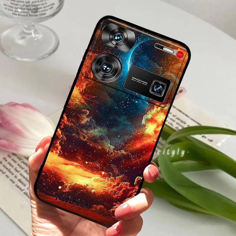 For Nubia Z60 Ultra Case Shockproof Soft TPU Silicone Phone Cover For NUBIA NubiaZ60 Z60Ultra Funda Z 60 Ultra Capa Cute Cartoon