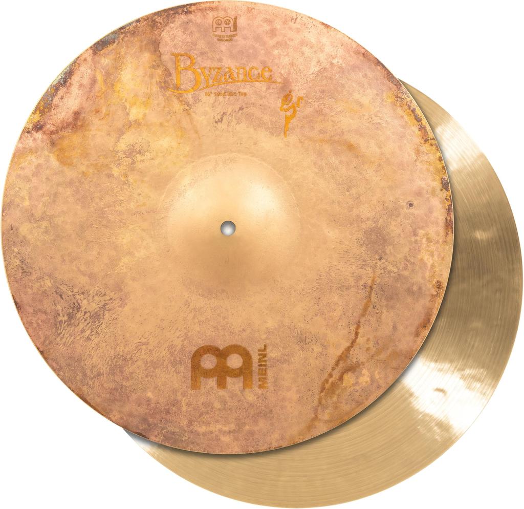 MEINL Cymbals Byzance Vintage Series Cymbals Vintage Sand Hihat Pair B16SAH Hi-hat 16" []